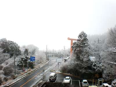 雪が降り続いています 筑波山温泉 つくばグランドホテルのブログ 宿泊予約は じゃらん