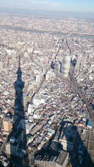 東京スカイツリーから見た景色 京王プレッソイン日本橋茅場町のブログ 宿泊予約は じゃらん