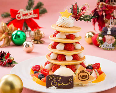 米粉のもちもち クリスマスパンケーキ びわ湖大津プリンスホテルのブログ 宿泊予約は じゃらん