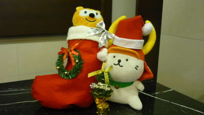 クリスマス版pontaとひこにゃん ホテルルートイン彦根のブログ 宿泊予約は じゃらん