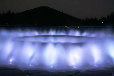 モエレ沼公園 夜の噴水を見に行こう ホテルサンルートニュー札幌のブログ 宿泊予約は じゃらん