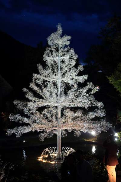 箱根ガラスの森美術館 クリスマスツリー マウントビュー箱根のブログ 宿泊予約は じゃらん