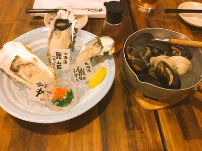 美味しい牡蠣のお店 スーパーホテル東京 赤羽駅東口一番街のブログ 宿泊予約は じゃらん