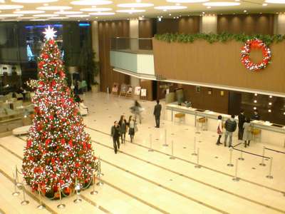 大好評 東京ドームホテルの巨大クリスマスツリー 東京ドームホテルのブログ 宿泊予約は じゃらん