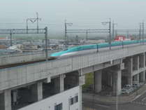 新幹線が見えるお部屋もございます！