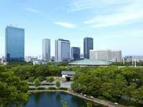 【大阪城公園】天守閣を中心に緑広がる都心のオアシスです。