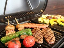 【バーベキューコース】福島県産ブランド食材をふんだんに使った人気のBBQです。