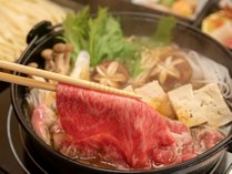 【通年メニュー】福島県産　牛すき焼きコース
