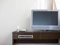客室標準設置品(1)　【地デジ対応液晶テレビ・冷蔵庫】
