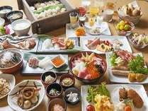 ■朝食：1階「海つばき」6:30～9:30約70種類の和洋バイキング※季節により料理内容は異なります。