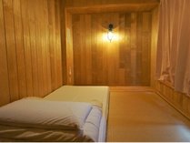 和室（さくら）鹿児島県産の無垢材をふんだんに使用したお部屋。