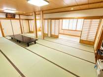 【客室】18畳の広～い和室は、グループなどのご宿泊に最適！