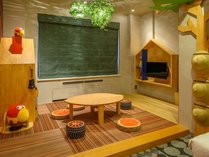 【キョロちゃんルーム「森の探検隊」】森永製菓とコラボレーションした体験型客室
