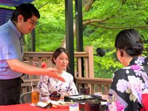 ■水辺のダイニング 川どこ■　食事風景　　