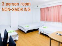 non-smoking　3　person　room