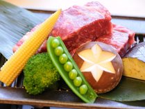 【お料理アップグレード】国産牛の陶板焼き