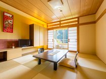 ■般客室-別館■琉球畳を敷いた和室８畳。