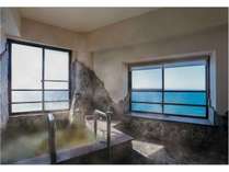 錦江湾の絶景を眺めながら天然温泉をお楽しみください
