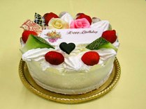 記念日プラン用ケーキ（イメージ）