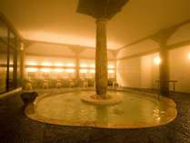 【大浴場：男女入れ替え制】薬石「光明石」を利用した人工温泉。天平の湯