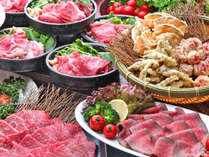 近江牛のすき焼き、炙り寿司、グリルを食べ放題！「近江牛ディナービュッフェ」