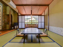 *客室一例・和室10畳/田園風景を眺めながらのんびりとお寛ぎ下さい。