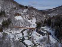 秋山郷 雄川閣