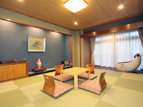 【磐梯】2023年3月リニューアル！モダンな琉球畳の和室10畳でゆったりと。