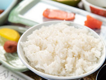 【朝食一例】庄内平野で育ったお米。おかわりもどうぞ♪
