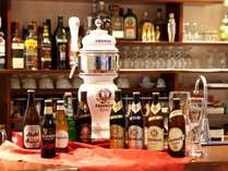 ◆おススメのドイツビールをはじめ各種ビール・アルコールをご用意しています