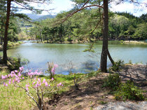 *【おおぐて湖】春夏秋冬、日々刻々と移り変わる表情を楽しめる湖畔の景観
