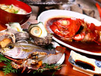 海鮮炭焼きに金目鯛の煮つけ(イメージ）