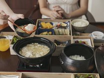 【ヌチグスイ（命の薬）朝食】島の恵みがつまった特別なご朝食