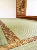 和室：国産の高級畳を使用
