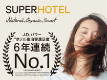 Ｊ．Ｄ．パワー2019年度日本ホテル宿泊客満足度調査（1泊9,000円未満部門）6年連続NO,1