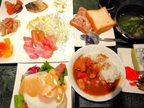 【Esprit朝食ブッフェ】ライブキッチンのエッグベネディクトがおススメ♪