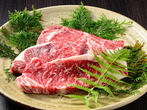 上州牛のステーキプラン☆夕食メインが上州牛にグレードアップ！　