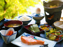 「鹿児島県産」の食材を使った屋久島の朝食がお腹を満たします♪