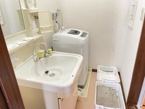NOBORISAKA　HOUSE　脱衣室　洗濯機有り（洗剤なし）