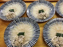 *『ふぐてっさ（ふぐ刺し）』当館は湯野浜で数少ない、「ふぐ」が食べられるお宿です。