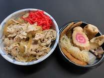 ラウンジの『無料お夜食』静岡おでんと手作り豚丼のサービス