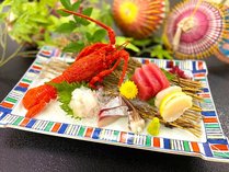 伊勢海老のお造りのイメージ