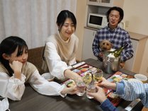 ペットコテージお部屋食一例