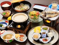 自慢の朝食で朝から活力が湧いてくる！