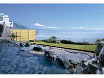 富士山×海！露天風呂から一望♪