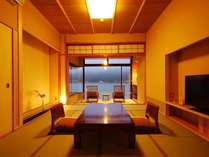 2階和室【川側/49平米】　お部屋食が提供できるお部屋　プライベート感満載。