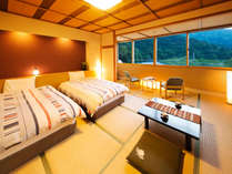 ◆和ベッドルーム◆心地良い眠りを誘う『シモンズベッド』導入！新鮮味のあるスタイリッシュな空間を。