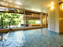 【大浴場】宇奈月温泉の“美肌の湯”をのんびりと♪“じんわりポカポカ”身体の芯から温まる♪