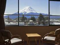 お部屋から富士山