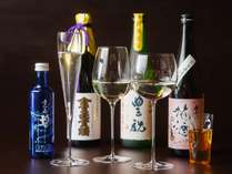 奈良豊澤酒造から直送される季節限定酒やスパークリング日本酒をご用意。